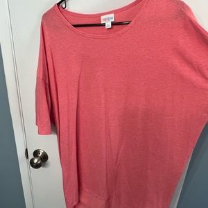 LulaRoe Oversized scoop neck Tee Shirt Large